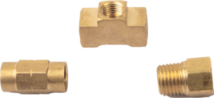 Inverted flare fittings